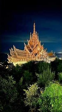 🇹🇭泰國芭達雅景點：真理寺｜Sanctuary of Truth in Pattaya, Thailand