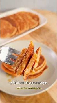 These High Protein Pancakes Are INSANELY Soft! 🥞🍠 #highprotein #sweetpotato #pancake