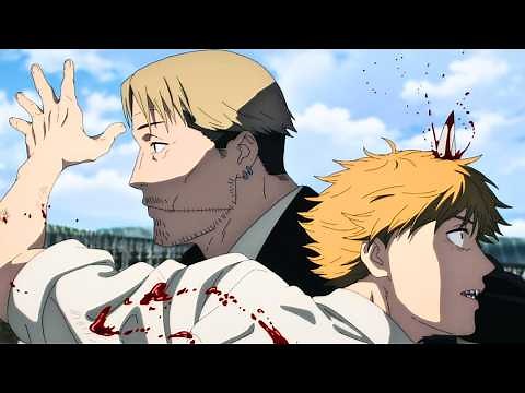 Kishibe vs Denji and Power | 100% OVERKILL 🩸 Chainsaw Man