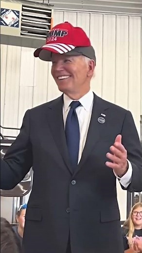 "Donald Trump won by one vote, mr President, WHO YOU VOTED FOR??" #shorts #trump #biden #edit #memes