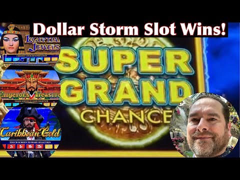 Dollar Storm Slot Wins -- FIRST 2023 SUPER GRAND CHANCE!