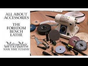 The Foredom Bench Lathe and Attachments - All About Accessories
