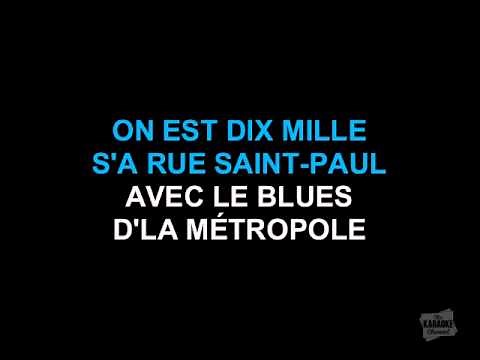Beau Dommage - Le Blues d'la Métropole (Karaoke)