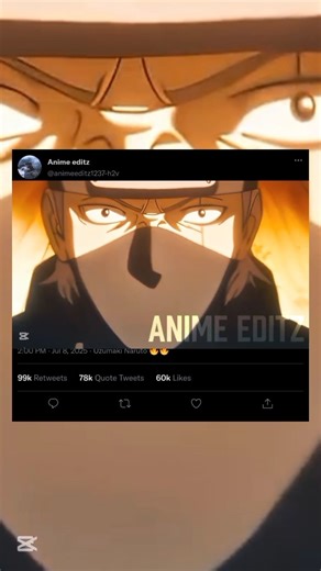 Sasuke Destroys a Meteor with One Strike 💥🔥