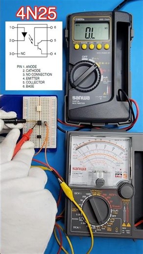 How I Test Optoisolators (Optocouplers) with Analog & Digital Multimeters