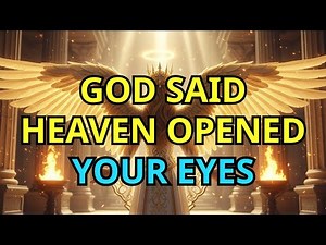 Chosen One, God Said: You’re Seeing with Heaven’s Eyes Now — Divine Vision Activated