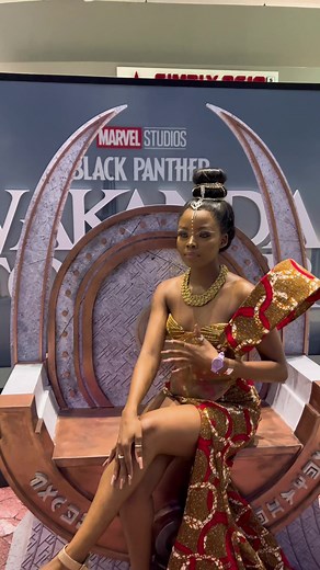 @kenny_avenue snaopef with this fit 🌸 wakanda forever 2 premier