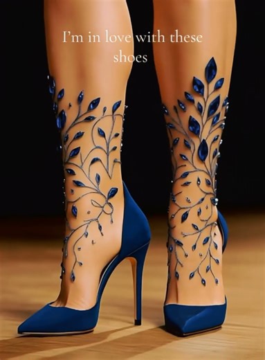 The Most Elegant Blue Heels You've Ever Seen #chictoes #luxurystyle #footfashion #shoes