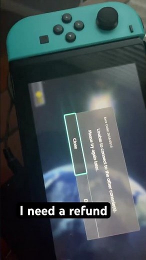 I need a refund Nintendo (Error Code 2618-0513)