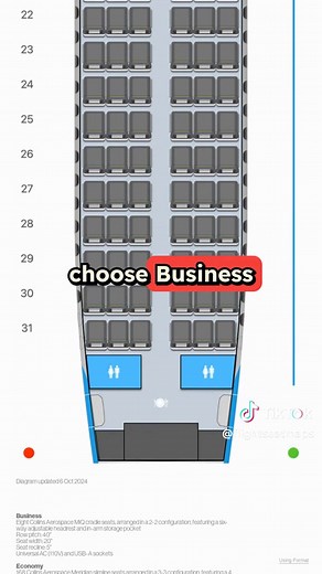 AJet Boeing 737-Max 8 Flight Seat Map. Comment below which one you'd like to see next! #flight #seatmap #AJet