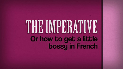 The imperative - Grammar: Verbs: Video playlist - BBC Bitesize