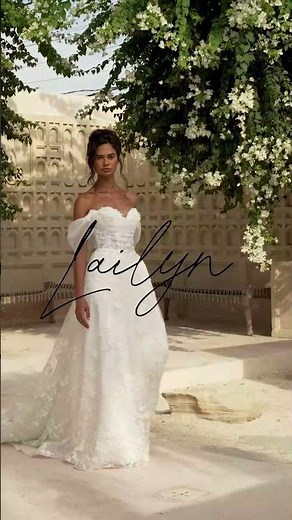 Boho Wedding Dress | Lailyn By Madi Lane available at Timeless Bridal Couture