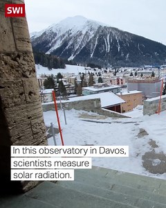 In the latest episode of our “Science in Davos” series SWI swissinfo.ch journalists Sara Ibrahim and Michele Andina visit the Physical Meteorological Observatory Davos (PMOD) – one of the oldest scientific institutes in the mountain resort in southeast Switzerland. To make more accurate predictions about climate change, researchers in Davos are studying the Sun and solar cycles and are collaborating on several space experiments to find out more about solar physics. | swissinfo