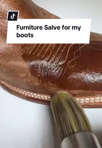 Restoring Cowboy Boots with Furniture Salve