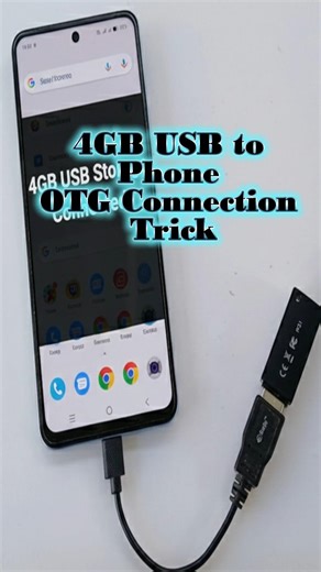 How to Connect a 4GB USB Pen Drive to Your Phone (OTG Method) Kasturi Techtronics #USBPenDrive#OTG