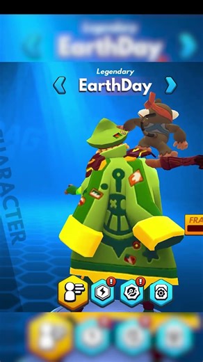 Earth Day Skins SECRET ANIMATION (Watch until the end) 🌎 #mobilegames #fragproshooter #videogame