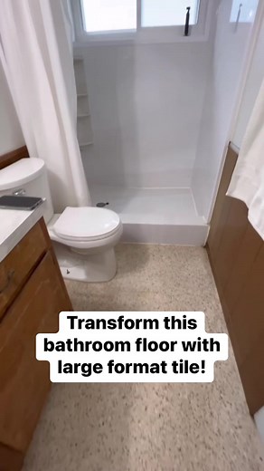 Transform Your Bathroom with Large Format Tile Floors