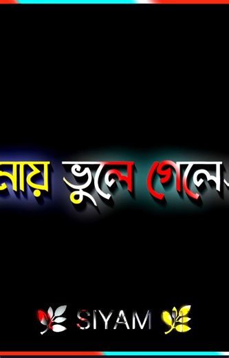 কতদিন হয়ে গেলো দেখি না তার ছায়া...!🥹😓 #siyam_10_0🦋 #lyrics_🦋 #foryou_🦋 #সাপোর্ট_করলে_সাপোর্ট_পাবেন🌹✌️✌️💯💯💯 #আইডিতে_view_like_আসে_না😪😪😪💓🥀💓🥀💓🥀💓🥀
