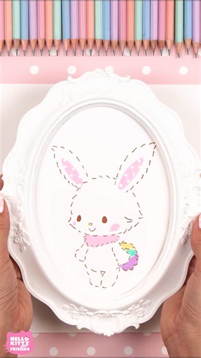 Sanrio on Instagram: "Let’s draw some-bunny special 🐰✨ Learn how to draw Wish me mell on the #HelloKittyandFriends YouTube channel! Link in bio."