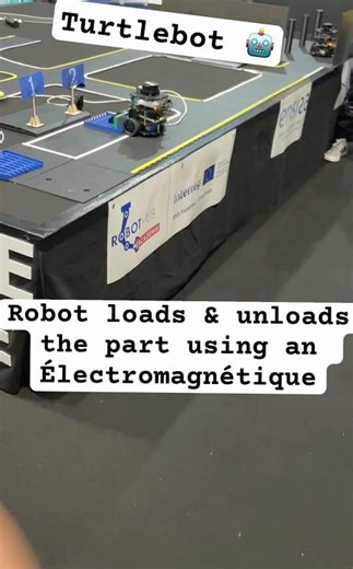 Intelligent Pallet Transfer Using Vision and Electromagnetic Pickup