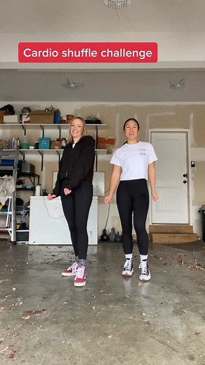 Shuffle Cardio Challenge for Weight Loss