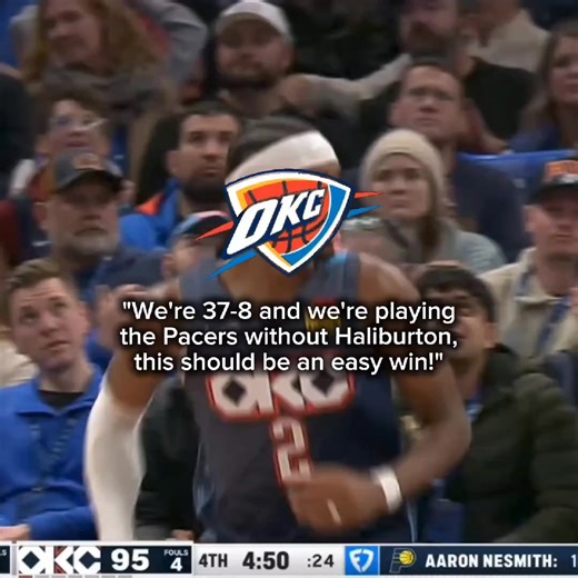 this team was in convos w the 2016 warriors btw #nba #edit #okcthunder #indianapacers