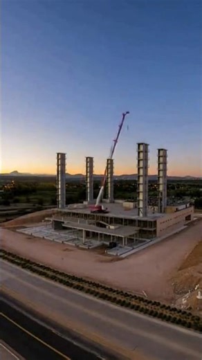 Timelapse video of hotel construction #timelapse