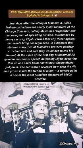 1965: Days After Malcolm X’s Assassination, Tensions Exploded in Chicago ⚡🕊️