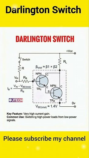 Darlington Switch Internal Structure💻