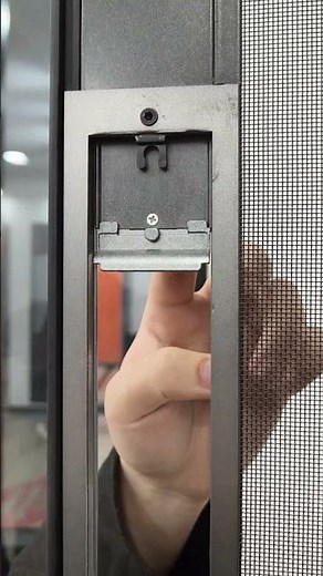 No frame pocket lock, avoid window handle, no nail fast installation, easy to disassemble and wash!