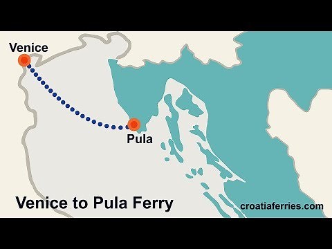 Venice to Pula Ferry