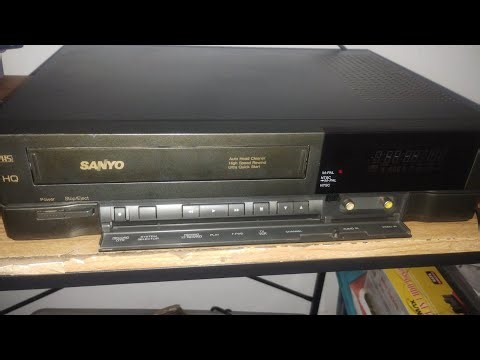 VENDA E MANUTENÇÃO VÍDEO CASSETE SANYO VHR-9401BR COM SUCESSO #casadovintagepaulohefko