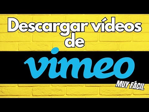 Cómo DESCARGAR vídeos de Vimeo sin aplicaciones (2024)