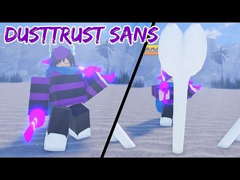Using DustTrust Sans in THIS Soulshatters Fangame