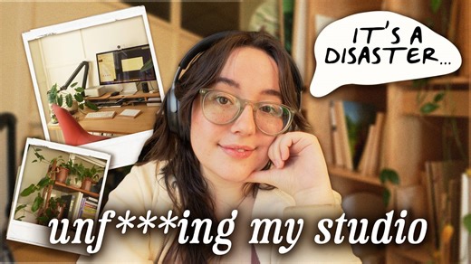 Cleaning My Art Studio — Finally Making Space for Creativity