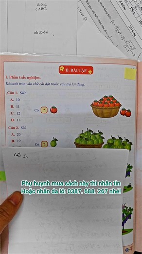 Bài tập tuần toán lớp 1 sách kết nối tri thức, tuần 19 câu 1 #baitaptuan #toanlop1 #ketnoitrithuc #sachthamkhao #xuhuong | Vũ Văn Tuân