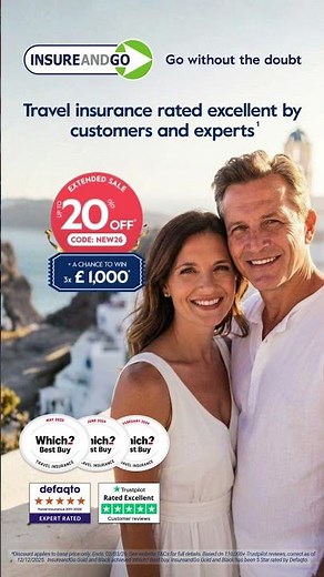 New Year, New Trip? Get Covered with InsureandGo | Extended Sale Now On