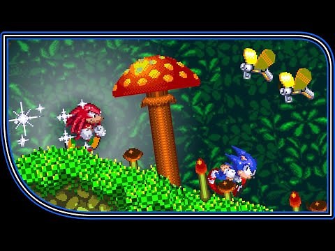 Sonic & Knuckles "Invincibility" theme Remix [Sprite Animated]