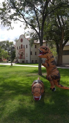 The NMT Dinosaurs are dancing with gratitude and joy as 49ers 2025 comes to a close! 💙 Thank you to everyone who helped make this year’s celebration one to remember — students, alumni, staff, and the entire Socorro and NMT community. You’re what makes Tech traditions roar! 🦕 #49ersWeekend #NMTech #NMT49ers #STEM #nmtrue | New Mexico Tech