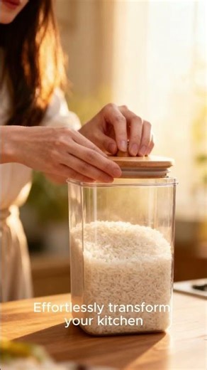 Smart Kitchen Storage Containers | Airtight Pantry Organizer