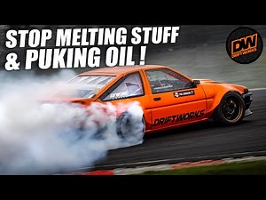 DW86 - 700hp Psycho AE86 Drift Car - No more Heat Problems or Oil Slicks (We hope)