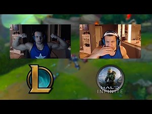 TYLER1: SMURFING IN LEAGUE, CRYING IN HALO
