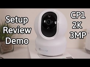 EZVIZ CP1 2K Smart Home Security Camera Setup & Review