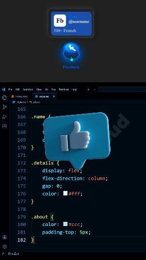 How to Create Facebook Profile Tooltip UI Design Create a stunning Facebook Tooltip Hover Effect using HTML & CSS . Modern UI animation tutorial for beginners and frontend developers. #html #css #webdesign #frontend #shortsreels #animation #uidesign #tooltip #codingreels | Coding Cloud