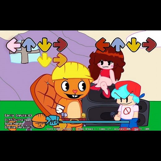 Friday Night Funkin' VS. Handy #2 (VS. Happy Tree Friends) (FNF MODS)