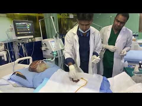 Suprapubic cystostomy procedure