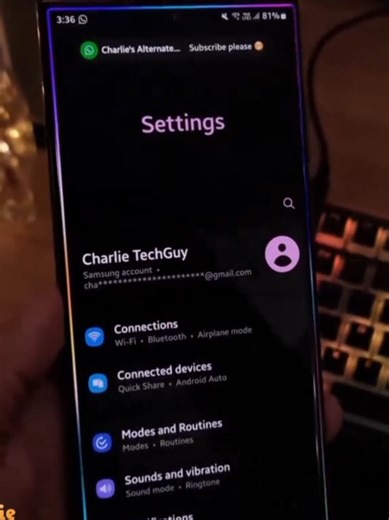 How to set edge lighting on my phone? #blu #Tech #ehiopian #viral