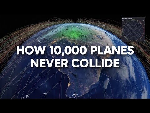How 10,000 Aircraft Never Collide Air Traffic Control Secrets