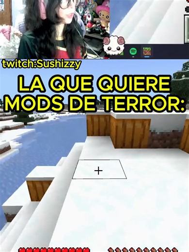 Perdón, soy de corazon sensible #minecraft #streamer #clips #gamergirl