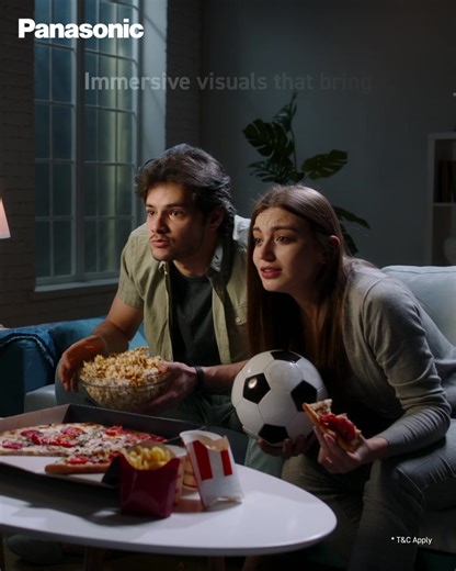 Immersive visuals. Expansive sound. With Dolby Vision-Atmos on Panasonic TVs, every scene pulls you in, so you don't just watch, you feel it. #PanasonicIndia #PanasonicTelevision #DolbyVisionAtmos Shop now at: https://store.in.panasonic.com | Panasonic India